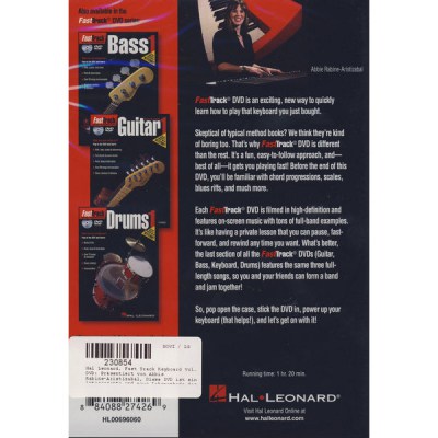 Hal Leonard Fast Track Keyboard Vol.1 DVD