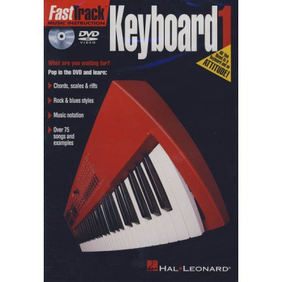 Hal Leonard Fast Track Keyboard Vol.1 DVD