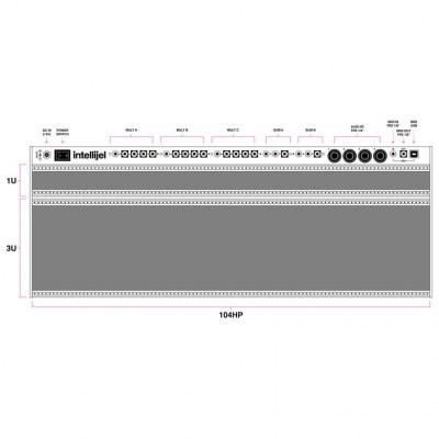 Intellijel Designs Palette 104 4U Stealth