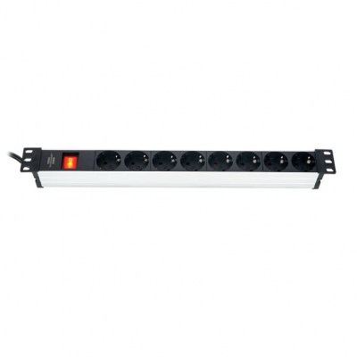 Brennenstuhl Alu Line 8-Way 19 Switch