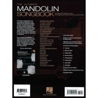 Hal Leonard Ultimate Mandolin Songbook