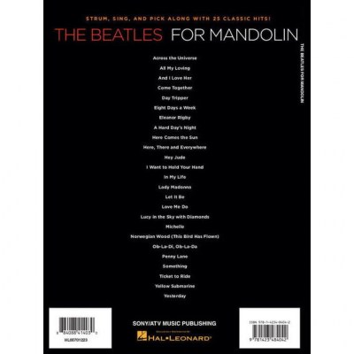 Hal Leonard The Beatles for Mandolin