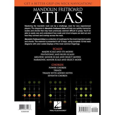 Hal Leonard Mandolin Fretboard Atlas