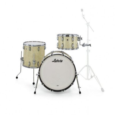 Ludwig Classic Oak Fab 22 V.White M.