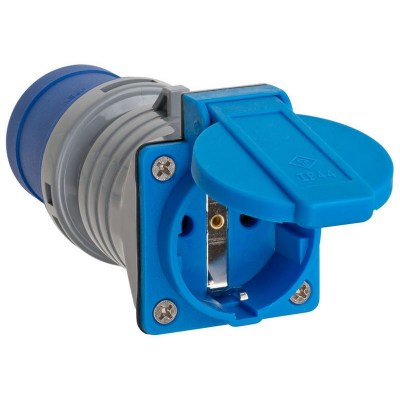 Brennenstuhl CEE Adapt Blue - Safety Plug