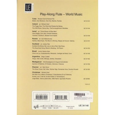 Universal Edition World Music Play-Al.Klar.Isra.