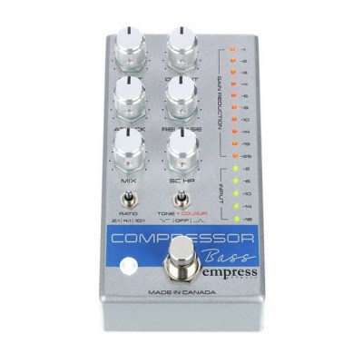 Empress Effects Bass Compressor Silver Spk