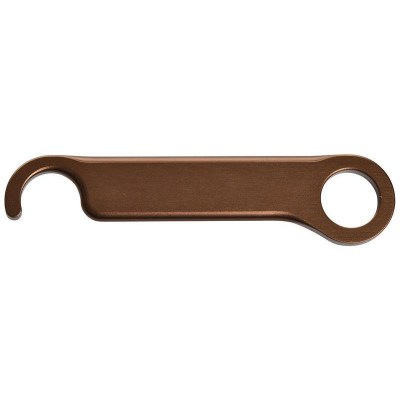 Bulldog Aluminum Guitar Lock Bronze