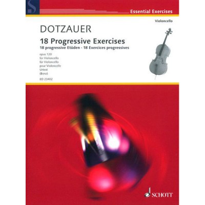 Schott 18 Dotzauer Progressive Cello
