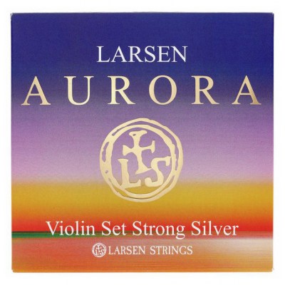 Larsen Aurora Violin Set D Silver Str