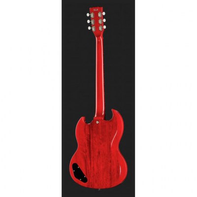 Harley Benton DC-60 Junior Faded Cherry