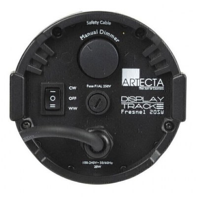 Artecta Display Track Fresnel 20 Black