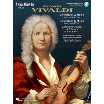 Music Minus One Vivaldi Concerti Violin