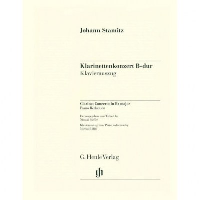 Henle Verlag Stamitz Klarinettenkonzert