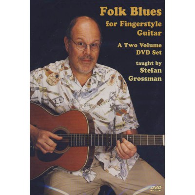 Stefan Grossman's Guitar Works Folk Blues Fingerstyle DVD