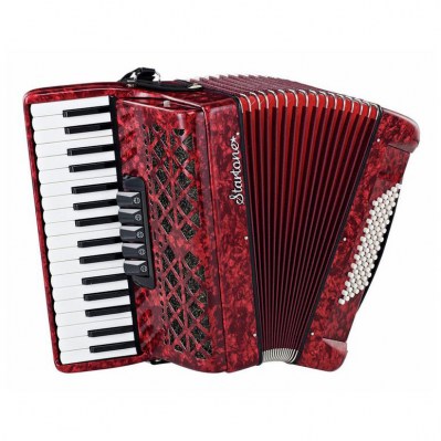 Startone Piano Accordion 72 Red MKII