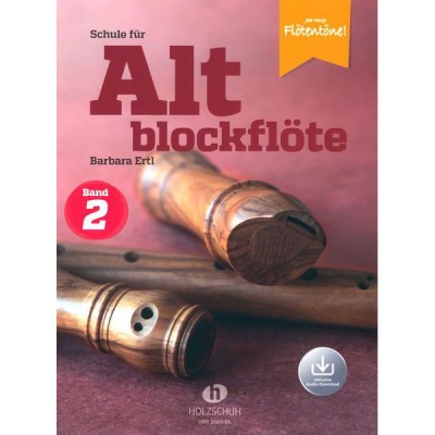 Holzschuh Verlag Schule for AltblockflГ¶te 2 +DL