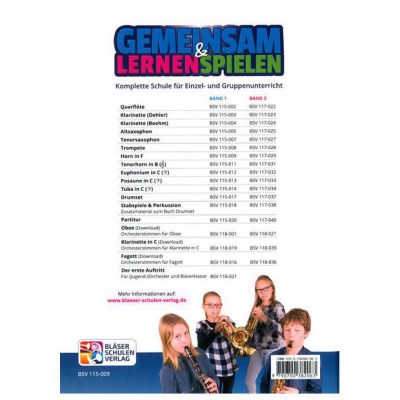 Bläser-Schulen-Verlag Gemeinsam Lernen 1 Horn in F