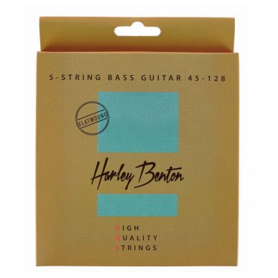 Harley Benton HQS Bass-5 45-128 Flatwound