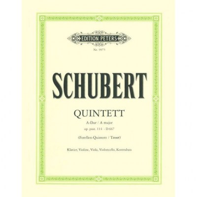 Edition Peters Schubert Forellenquintett