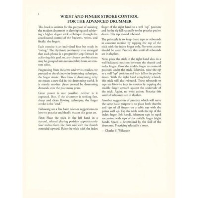 Ludwig Masters Publications Wrist And Finger Stroke Contro