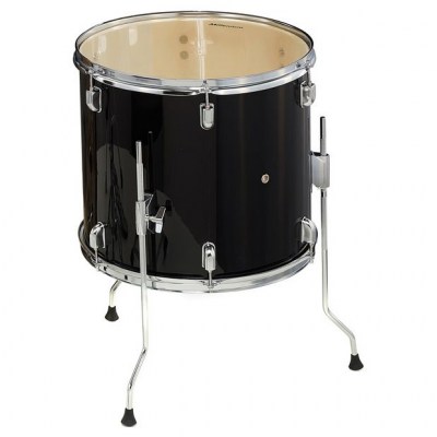 Millenium Focus 14x14 Floor Tom Black