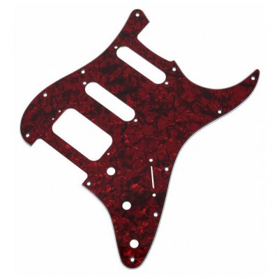 dAndrea ST-Pickguard HSS Red Pearl