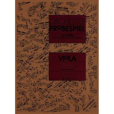 Schott Orchester Probespiel Viola