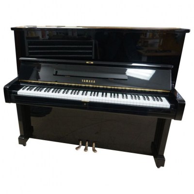 Yamaha U2C Piano used, Black Polished