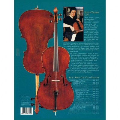 Music Minus One Beethoven / Telemann Cello