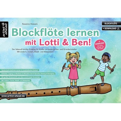 Artist Ahead Musikverlag BlockflГ¶te lernen Lotti & Ben