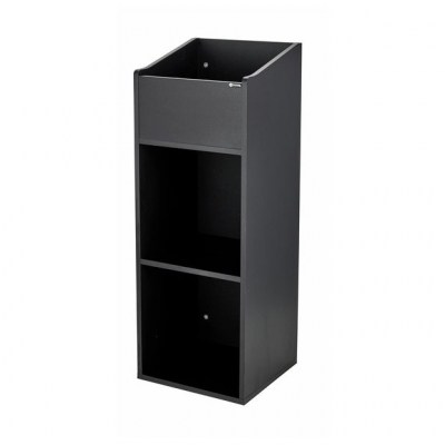 Fun Generation Vinyl Rack Three Top Black