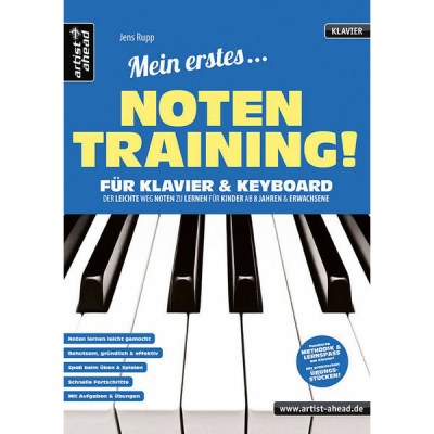 Artist Ahead Musikverlag Mein erstes Notentraining