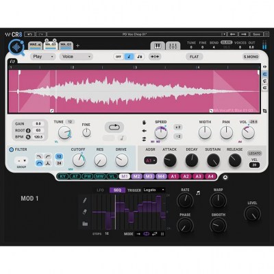 Waves CR8 Creative Sampler