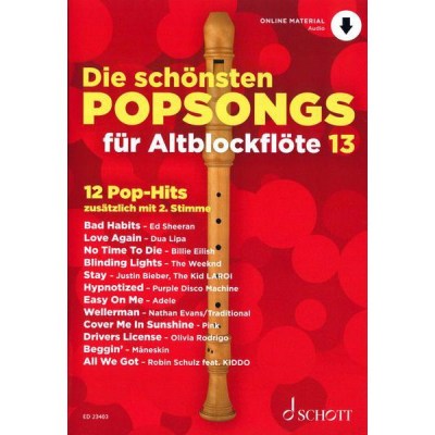 Schott Die Schönsten Popsongs 13