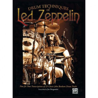 Alfred Music Publishing Drum Techniques Led Zeppelin