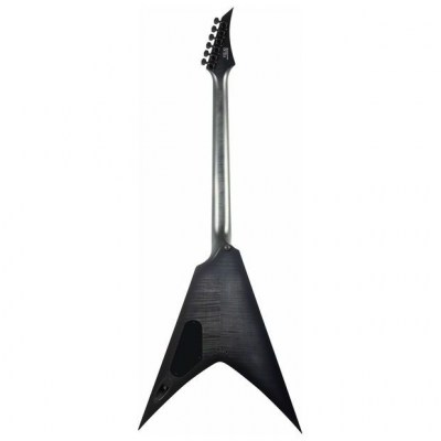 Solar Guitars V2.6FBB Baritone Flame Black