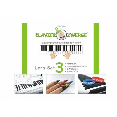 Klavierzwerge  Klavierzwerge Lern-Set 3