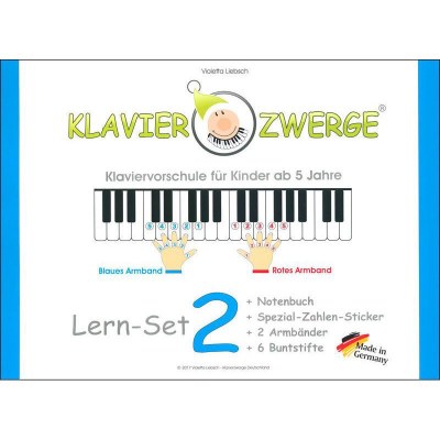 Klavierzwerge  Klavierzwerge Lern-Set 2