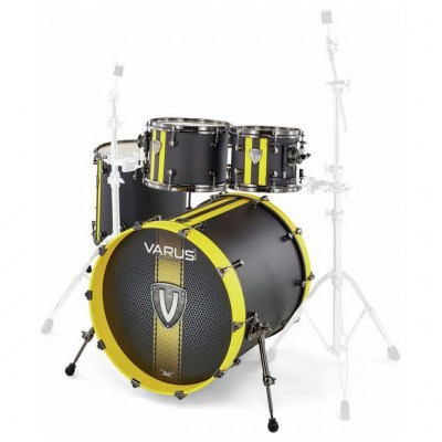 Varus Deluxe Maple Set Matte Black