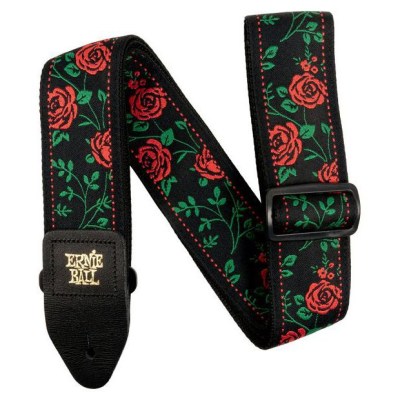 Ernie Ball Spanish Rose Jacquard Strap