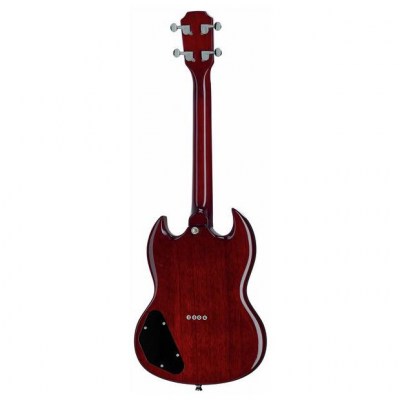 Flight Pioneer Tenor E-Ukulele Cherry