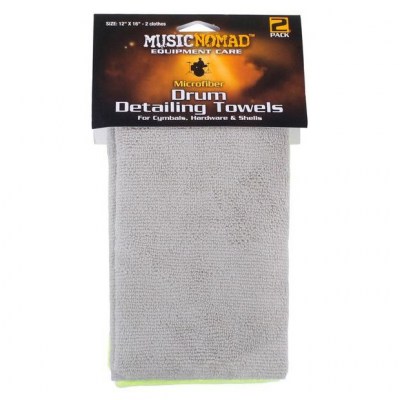 MusicNomad Microfiber Drum Towels