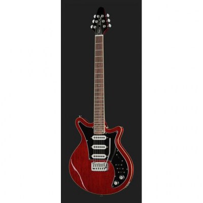 Harley Benton BM-75 Trans Red Deluxe  Bundle