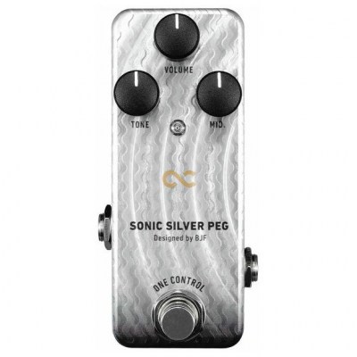 One Control Sonic Silver Peg - Bass Preamp