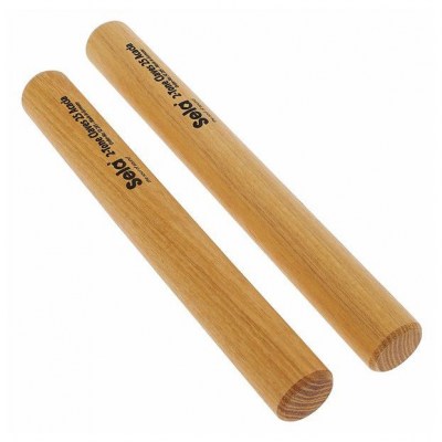 Sela 2-tone claves 25 Acacia