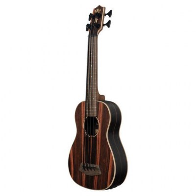 Kala Bass Ukulele Ebony Fretted