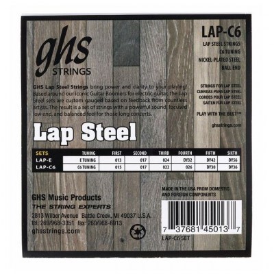 GHS Electric Lap Steel LAP-C6