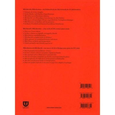 Wiener Urtext Edition Bartok Mikrokosmos 2