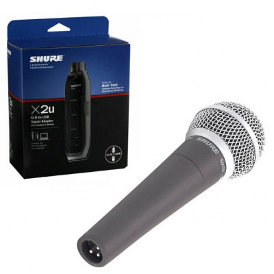 Shure SM58 LC - X2U Bundle